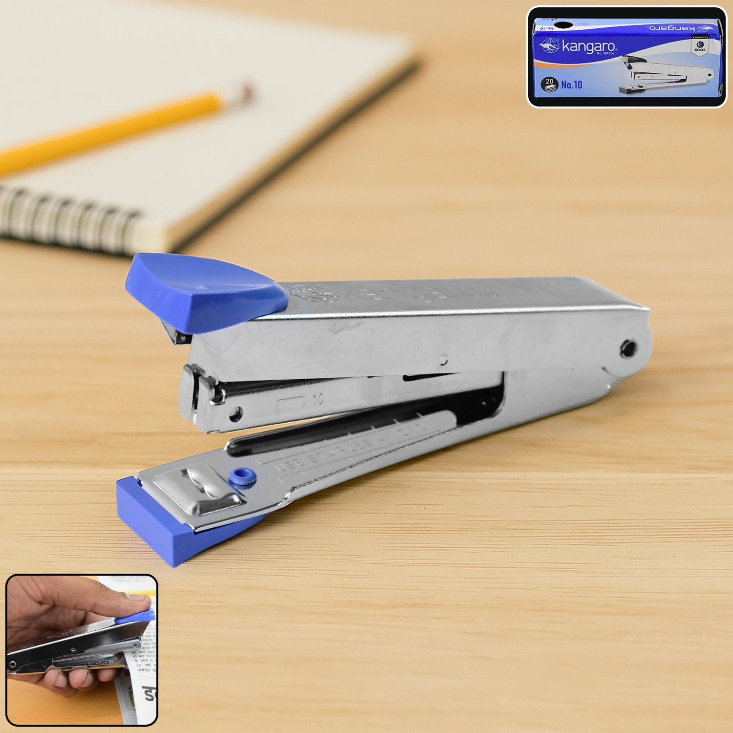 Kangaro No.10 Compact Metal Stapler Kangaro No.10 Compact Metal Stapler